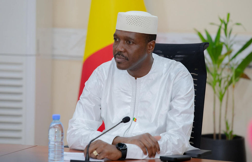 Le Premier ministre Abdoulaye Maïga