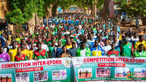 Compétitions inter-EFORS 2026 : la 7e édition lancée à Fada N'Gourma par un cross populaire