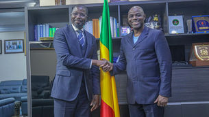 Bamako : le Directeur Général d’Ecobank reçu par le Ministre de la Justice et des Droits de l’Homme