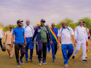 Sport de masse : à Djélibougou, la marche collective pour encourager un mode de vie sain