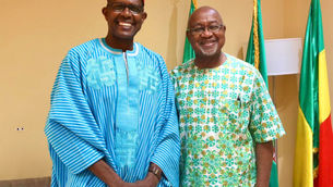 Année de la Culture 2025 : Le professeur Chérif Keïta, parrain du mois d’août, présente son programme au ministre Mamou Daffé