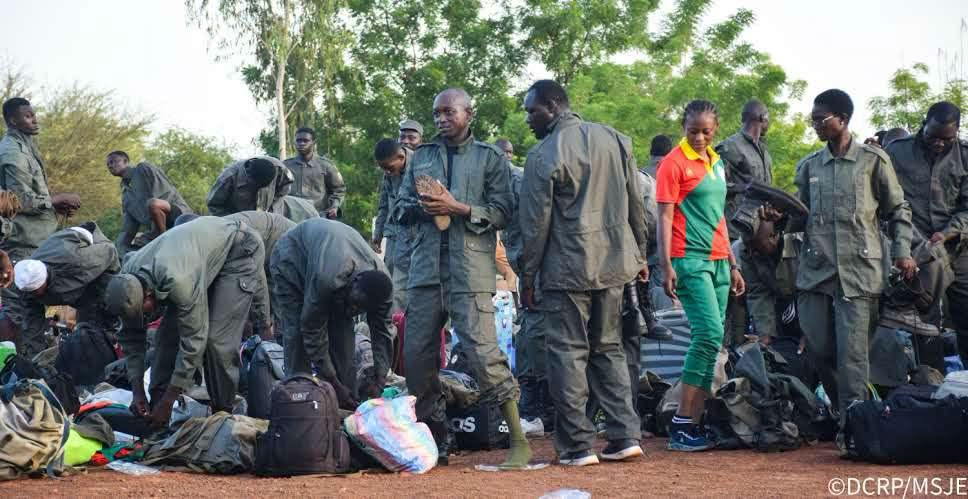 Burkina Faso : 426 athlètes entament une immersion patriotique à Loumbila