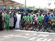 Cyclisme : Tiemoko Diamoutené triomphe au Grand Prix ORTM placé sous le signe de la paix