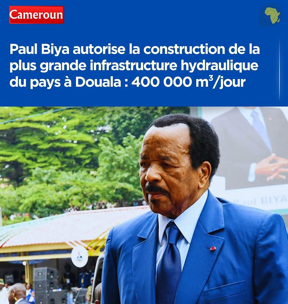Cameroun : Paul Biya autorise la construction de la plus grande ...