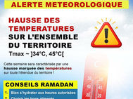 Mali : une vague de chaleur attendue sur l’ensemble du pays cette semaine