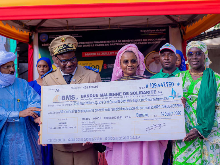 Plus de 100 millions de FCFA pour lancer les premiers projets de jeunes entrepreneurs au Mali
