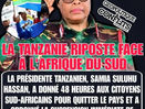 Tensions diplomatiques en Afrique australe : la Tanzanie frappe fort contre l’Afrique du Sud