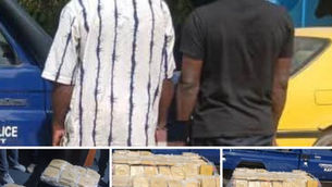 Kayes : 151 briques de cannabis saisies lors d’un contrôle nocturne, deux suspects arrêtés