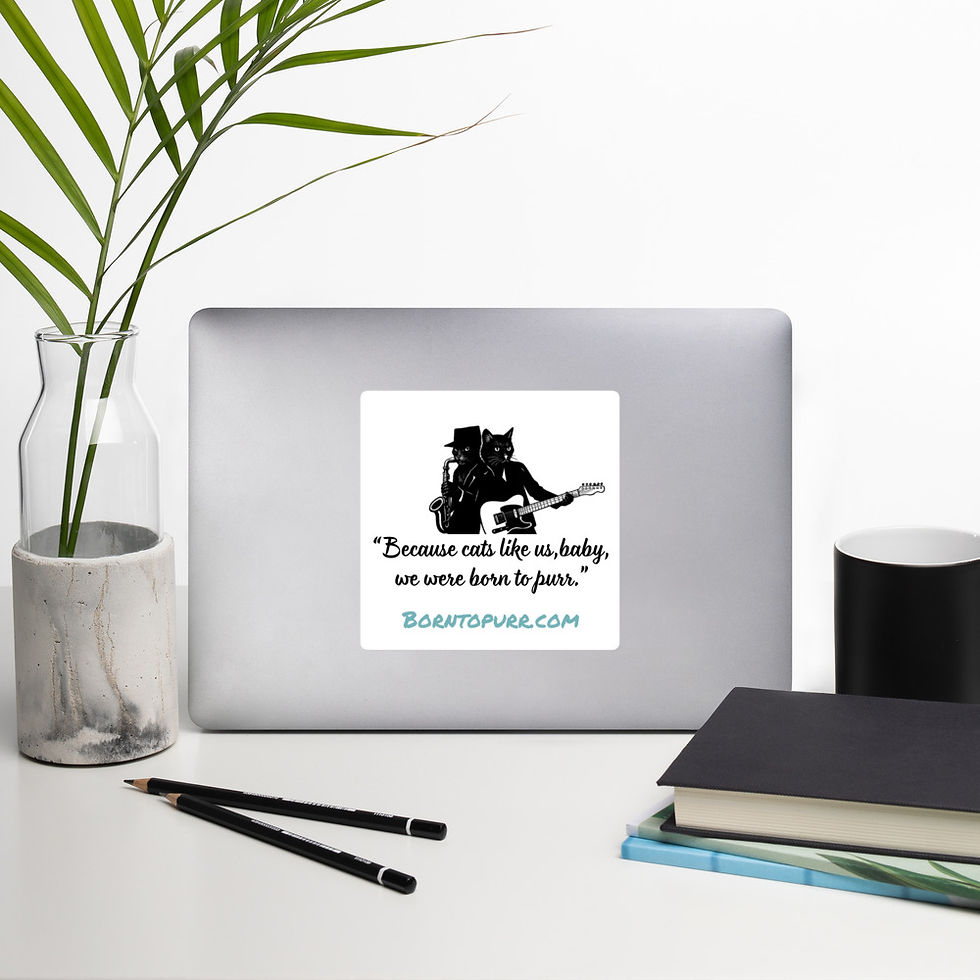 Thumbnail: Cats Like us... Bubble-free sticker