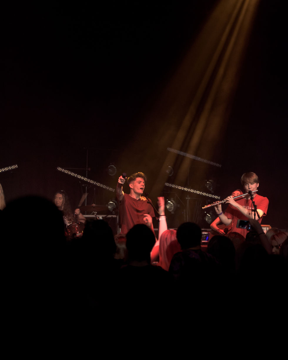 Lead vocals in band Kiss The Mic