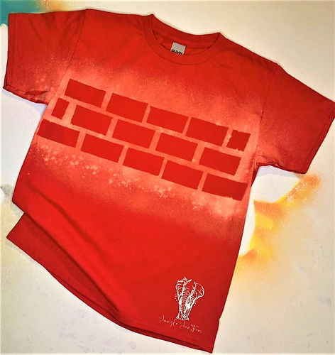 Brick Wall Bleached Logo T-Shirt