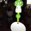 Thumbnail: Custom Mirror Hanger - Glow in the Dark Mushroom