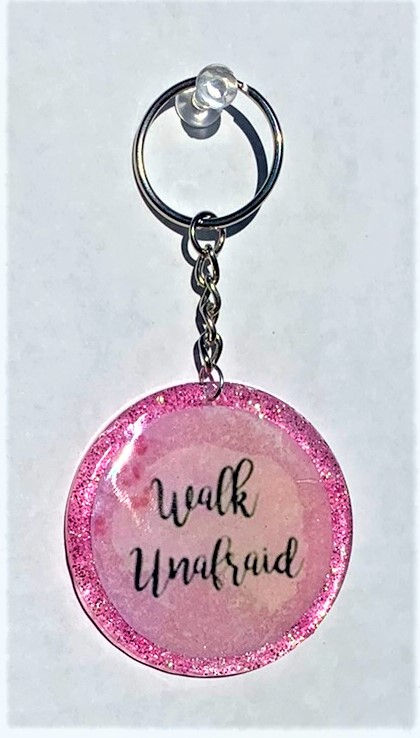 Motivational Quote Keychain