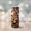 Thumbnail: 20oz Skinny Stainless Steel Tumbler-Beige Butterflies