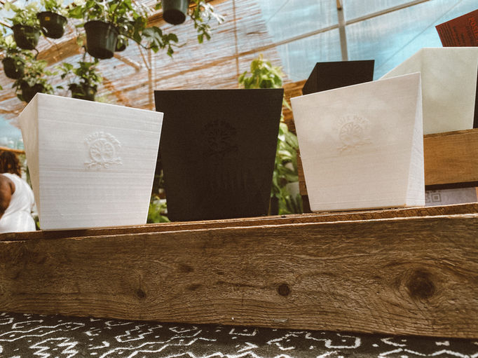 self watering planters medium size