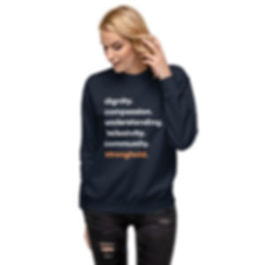 Values Sweatshirt (Unisex Sizing)