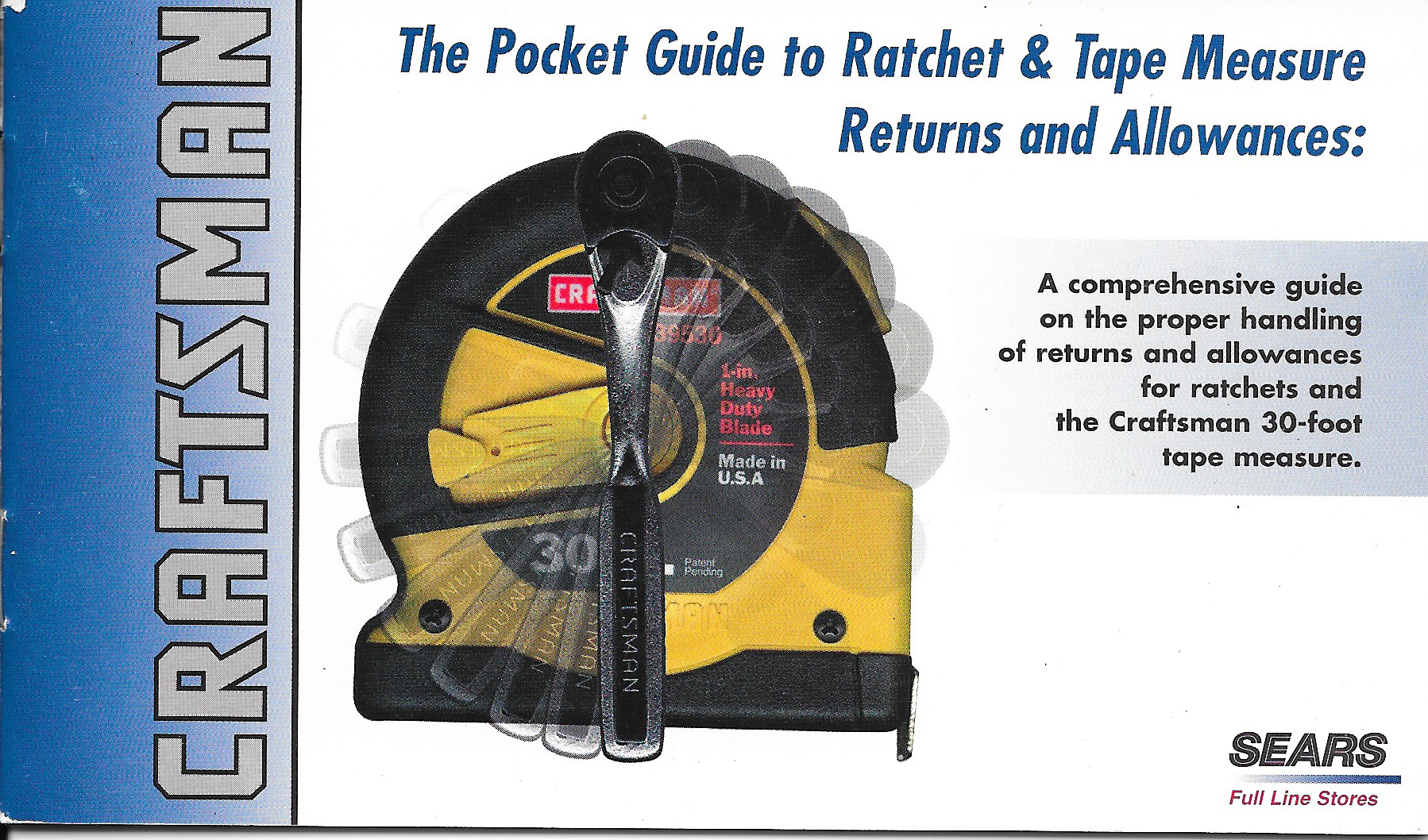 Craftsman Training Pocketguide