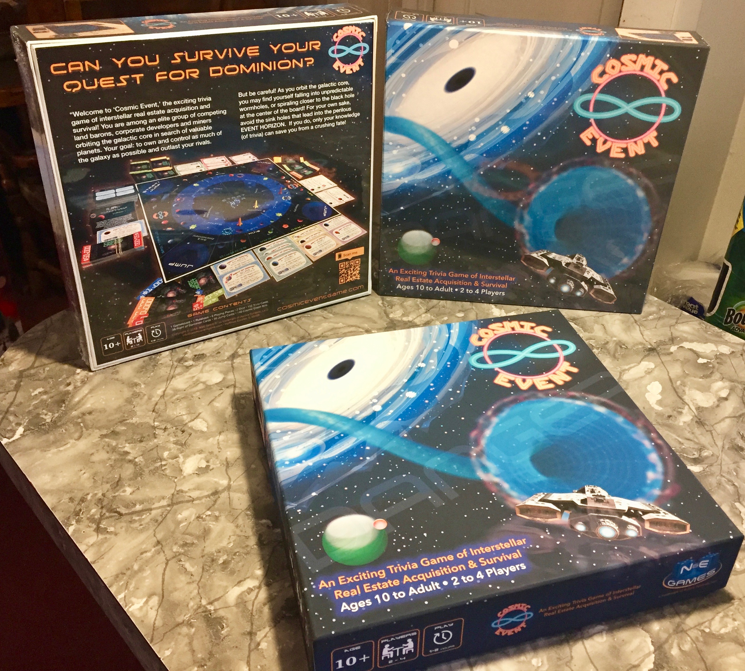 Cosmic Event Boxes