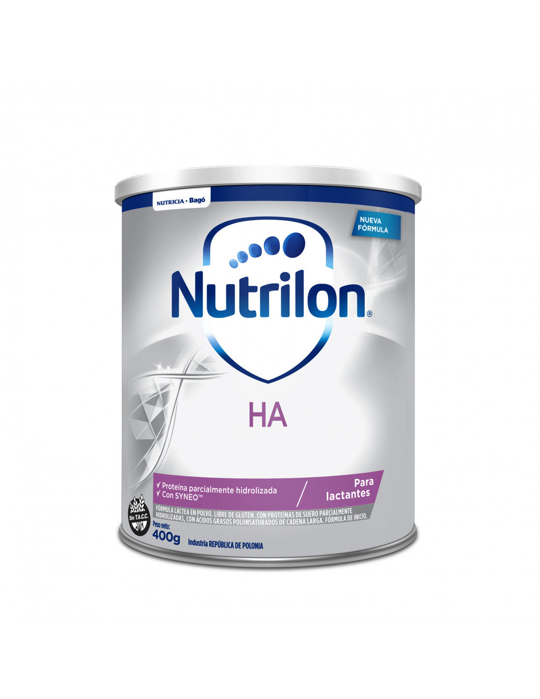 LECHE EN POLVO NUTRILON HA LATA X 400 GR