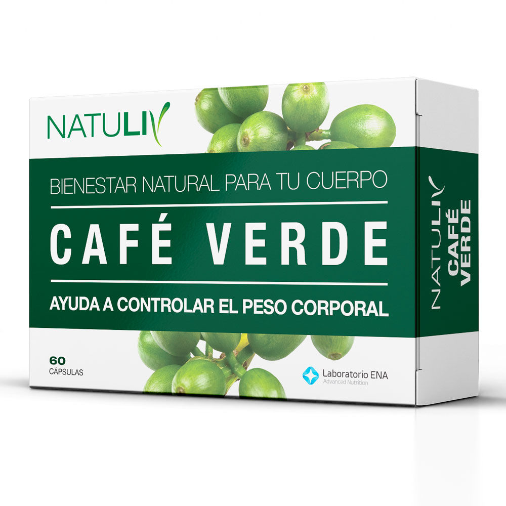 SUPLEMENTO DIETARIO ENA CAFE VERDE NATULIV X 60 U