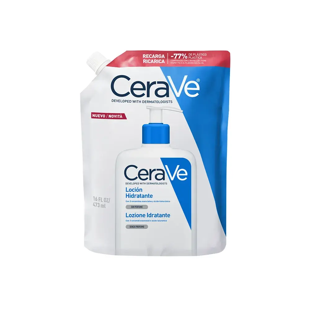 LOCIÓN HIDRATANTE CERAVE ROSTRO Y CUERPO REPUESTO X 473 ML