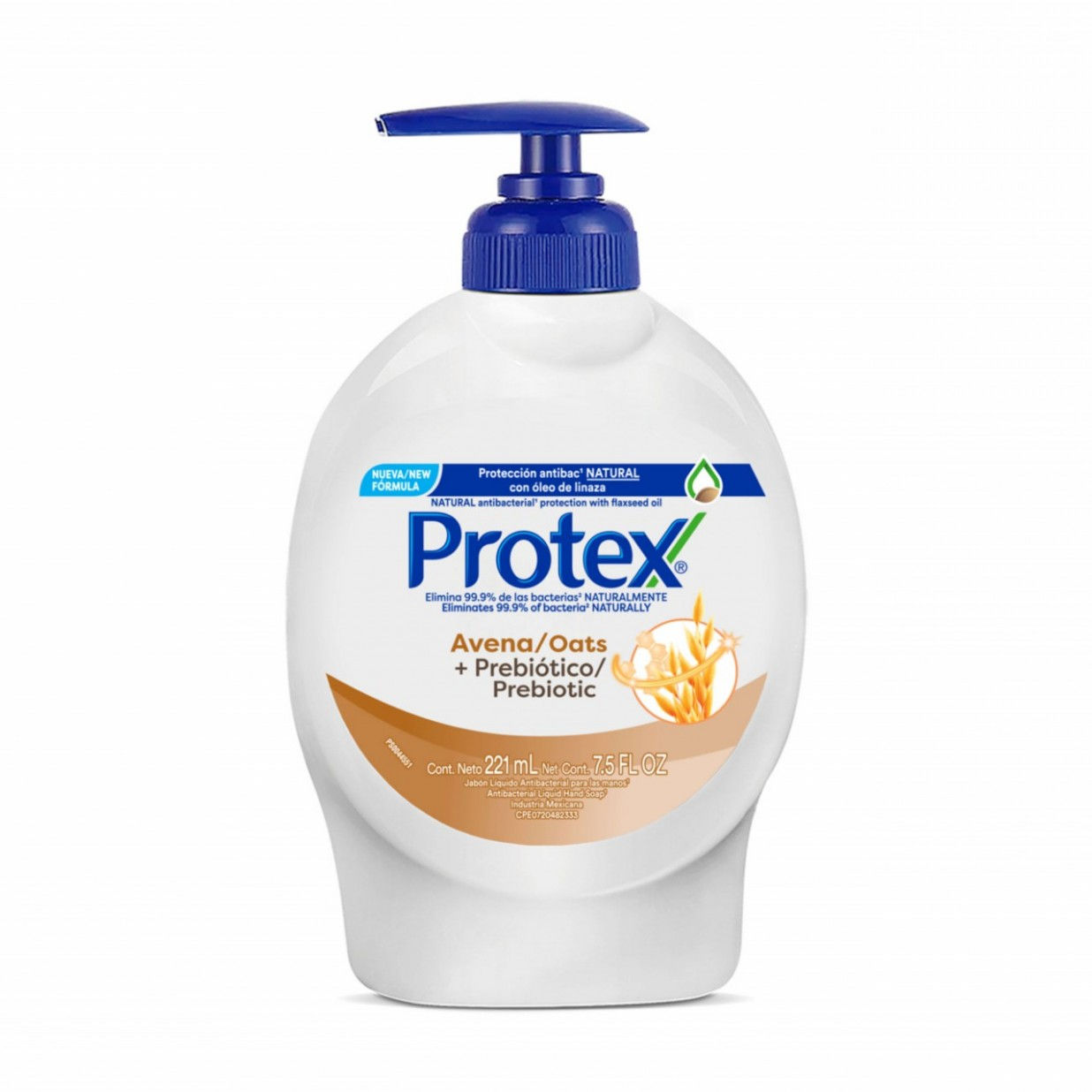 JABON LIQUIDO PARA MANOS PROTEX AVENA X 221 ML