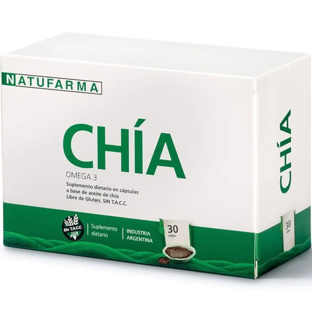 SUPLEMENTO DIETARIO CHIA NATUFARMA X 30 U