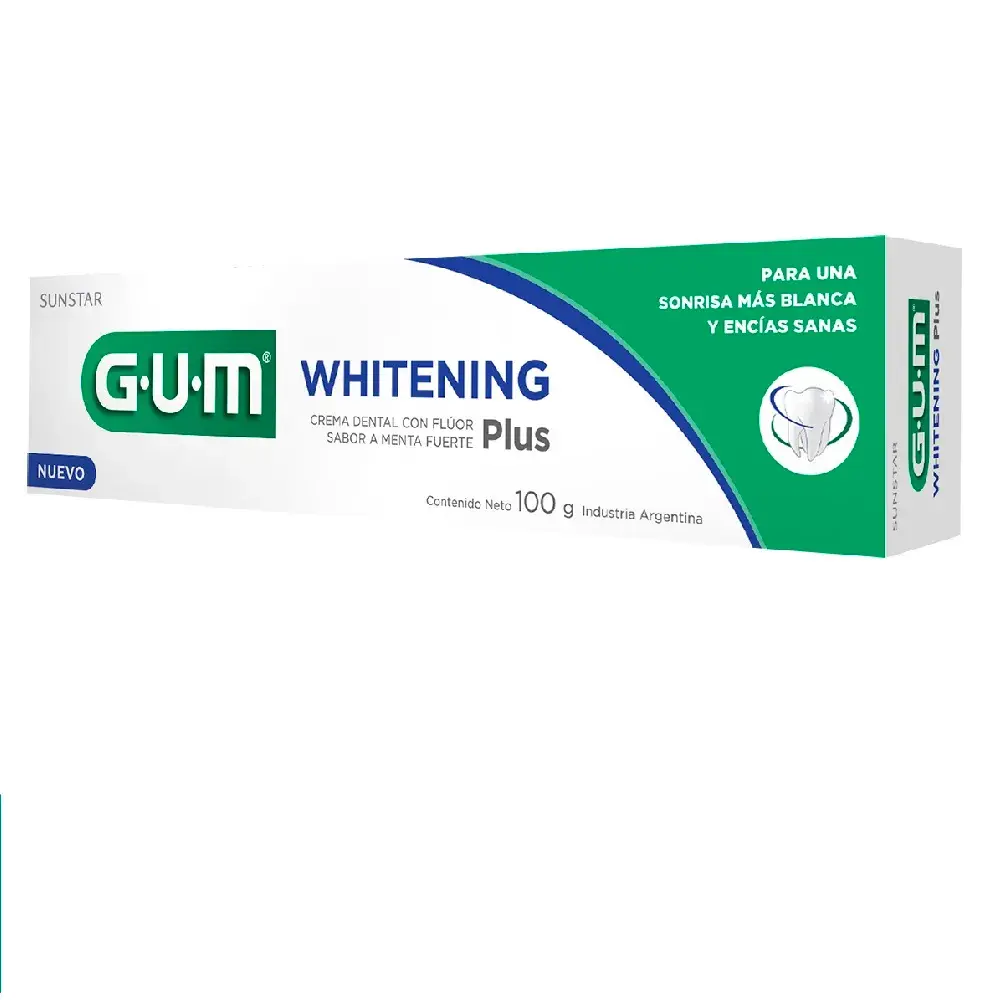 CREMA DENTAL GUM WHITENING PLUS X 100 GR