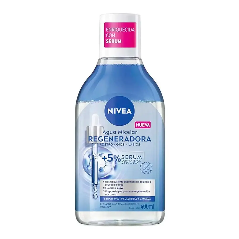 AGUA MICELAR NIVEA REGENERADORA X 400 ML