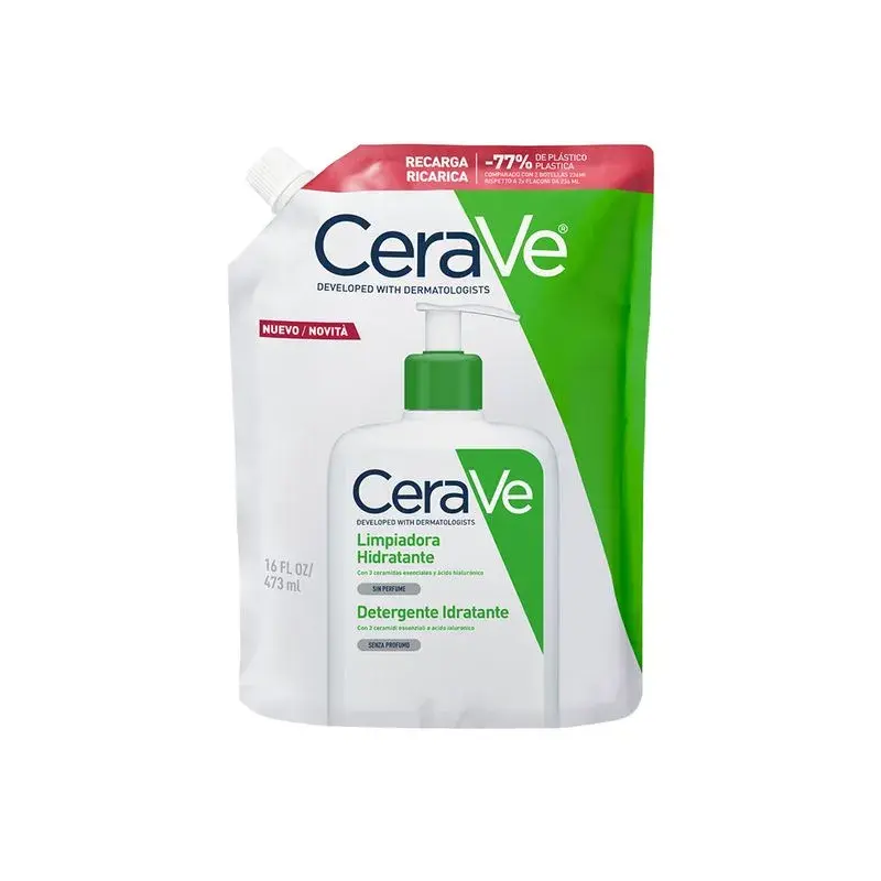 LIMPIADOR HIDRATANTE CERAVE REPUESTO X 473 ML
