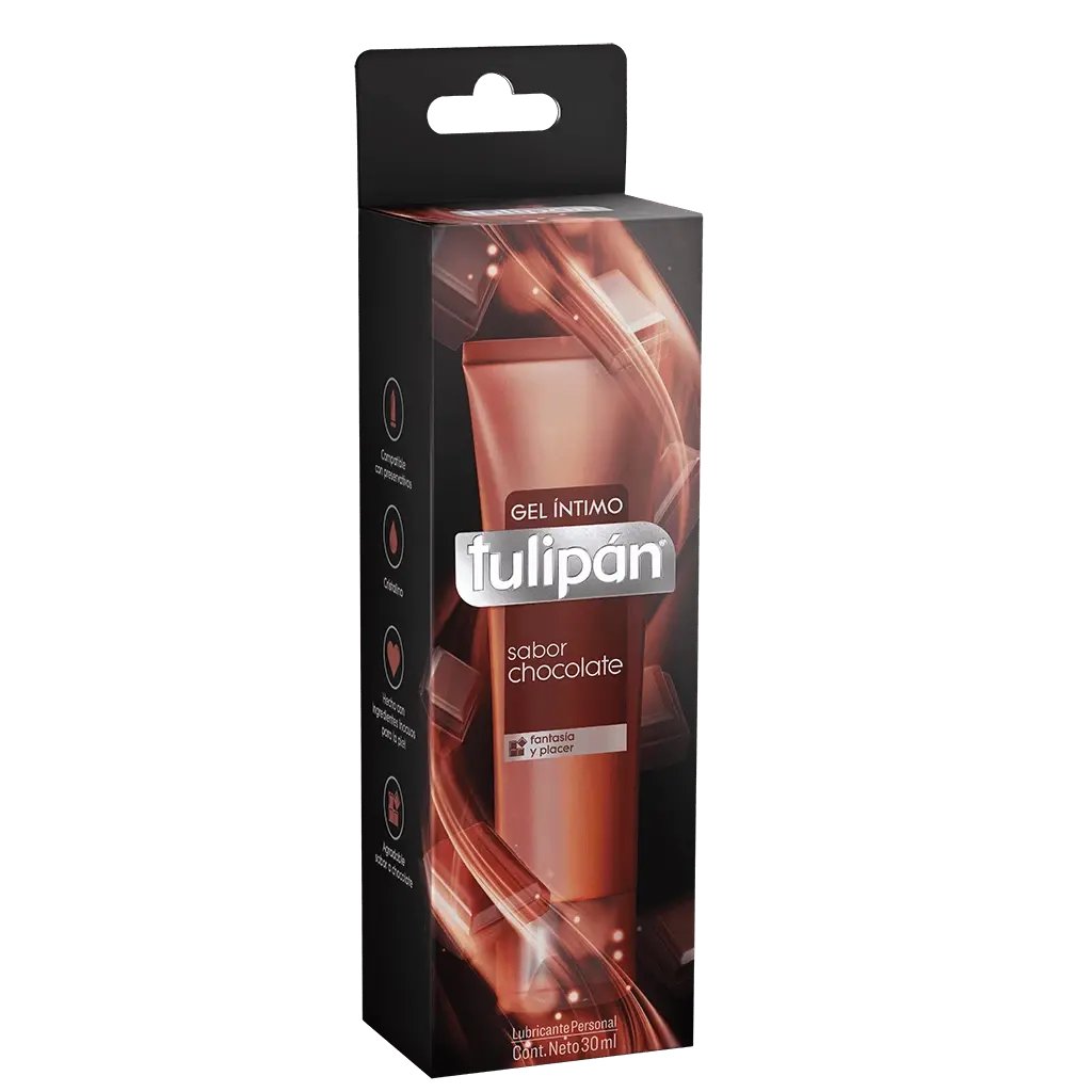 GEL INTIMO TULIPAN SABOR CHOCOLATE X 30 ML
