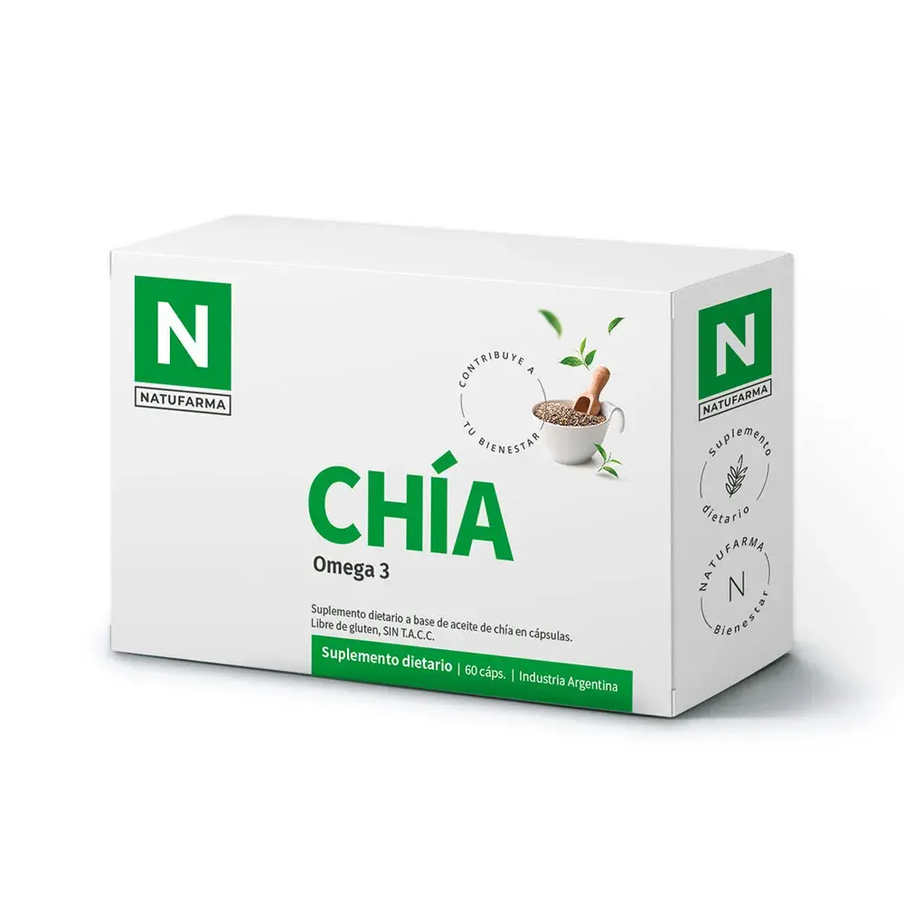 SUPLEMENTO DIETARIO CHIA NATUFARMA X 60 U