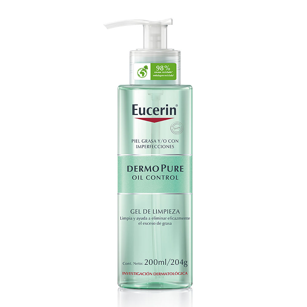 GEL DE LIMPIEZA FACIAL EUCERIN  DERMO PURE X 200 ML