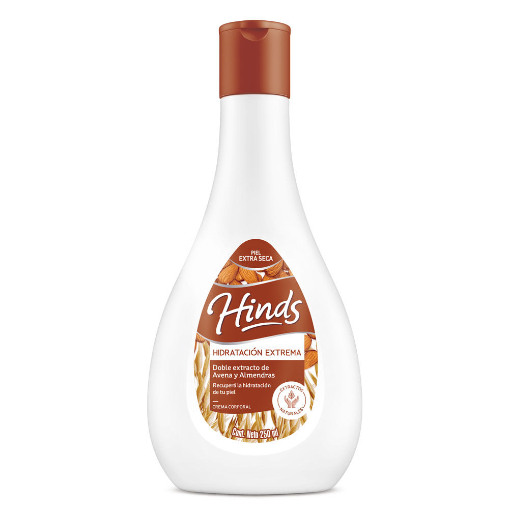 CREMA CORPORAL HINDS HIDRATACIÓN EXTREMA X 250 GR