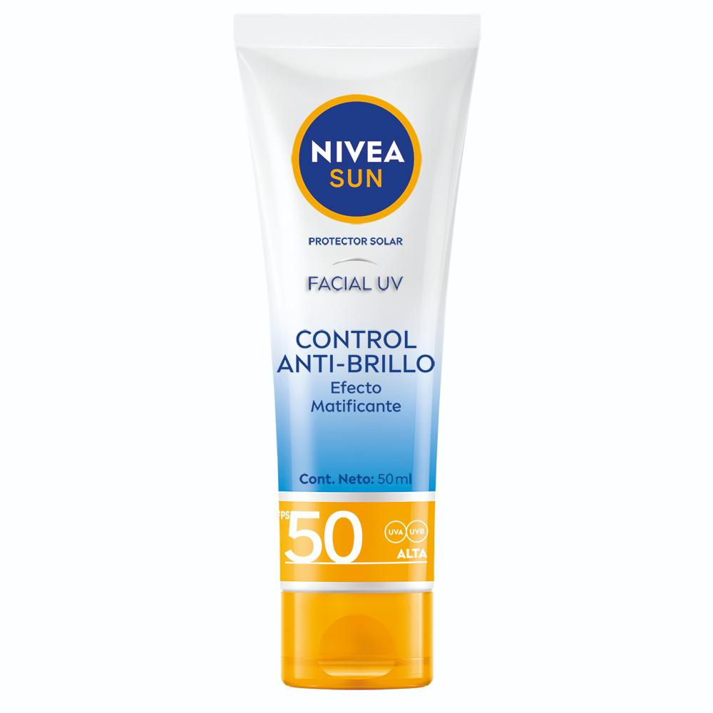 PROTECTOR SOLAR FACIAL NIVEA CONTROL ANTI BRILLO FPS 50 X 50 ML
