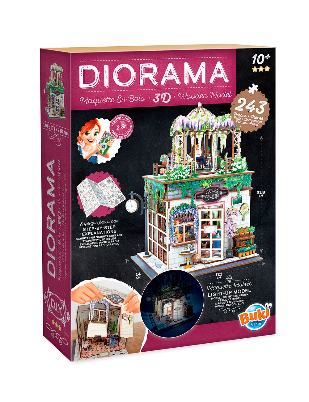 Buki France - Diorama Fleuriste