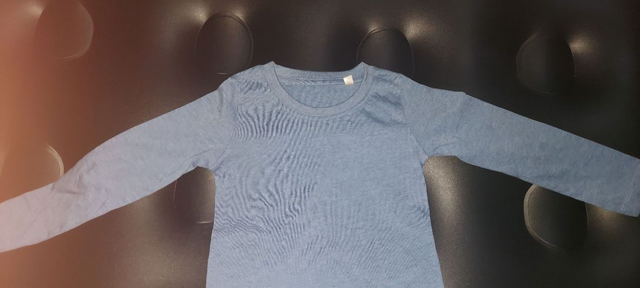 Premium Blue Long-Sleeve Cotton Kids T-Shirt – German Quality