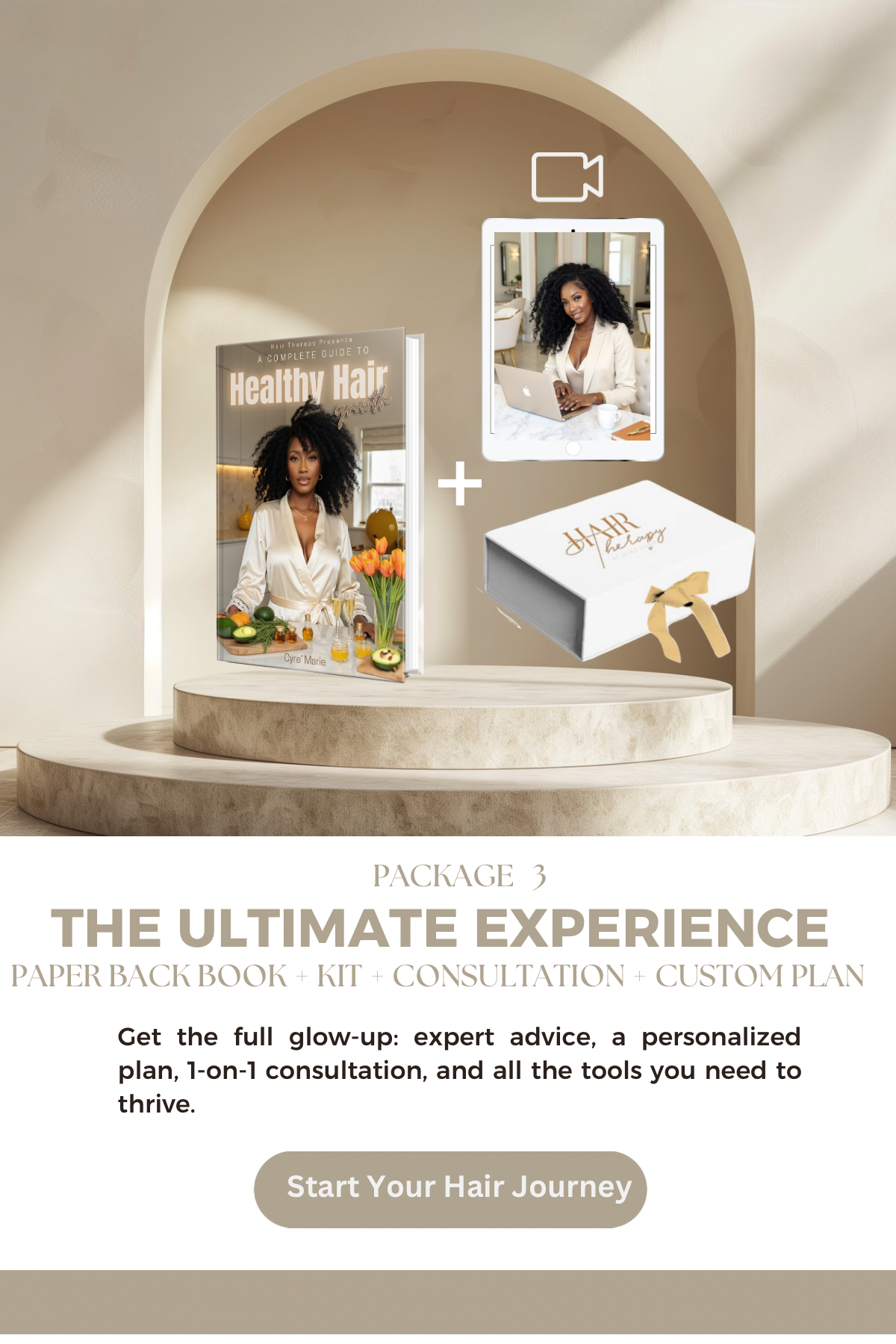 The Ultimate Hair Growth Experience (Custom Plan + Consultation)
