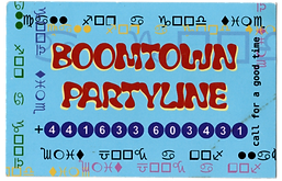 Boomtown Partyline Card