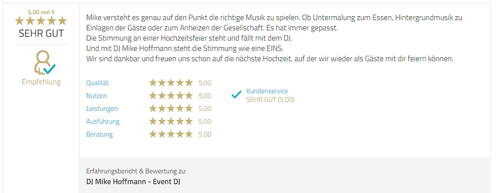 Hochzeit DJ Schöllkrippen