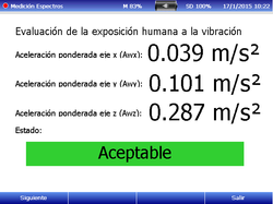 Evaluación exposición Mano/Brazo