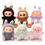 Thumbnail: Labubu 2.0 plush doll keychain pendant doll blind box (random delivery)