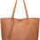 Thumbnail: Dreubea Women's Soft Faux Leather Tote Shoulder Bag from, Big Capacity Tassel H