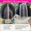 Thumbnail: Black Brazilian Straight  2x6 HD Lace Closure with 3 Bundles