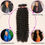 Miniature : Black Brazilian Deep Wave Virgin Human Hair Extensions - 3 Bundles