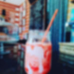 Strawberry milkshake