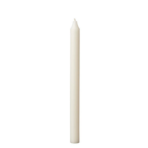 £1.50 Ivory dinner candle