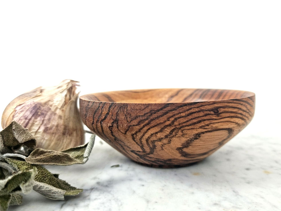 Thumbnail: Small Zebrano Bowl