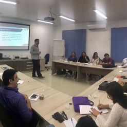 Treinamento de Andragogia, em 2018, com a carga horária de 16 horas, aplicado em João Pessoa/PB, para a empresa Cagepa.