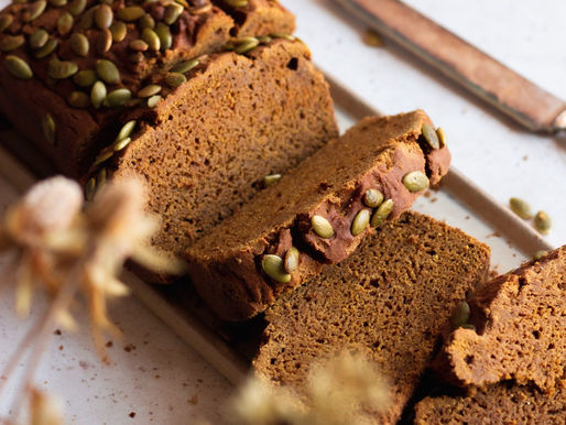 Copycat Starbucks Pumpkin Loaf Bread (Gluten Free, Dairy Free)
